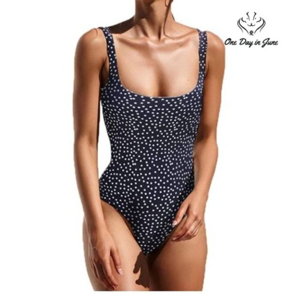 Prettygarden U Neck One Piece Swimsuit Size S